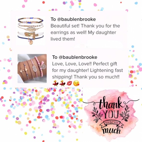 Leaf/Heart/Bead/Tree of Life Bracelets 5PC Set - Picture 6 of 8